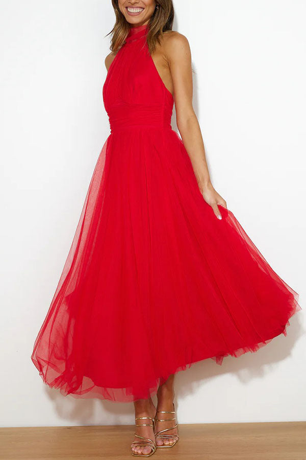 Phoebe - Vestido Midi con Falda Larga y Elegante