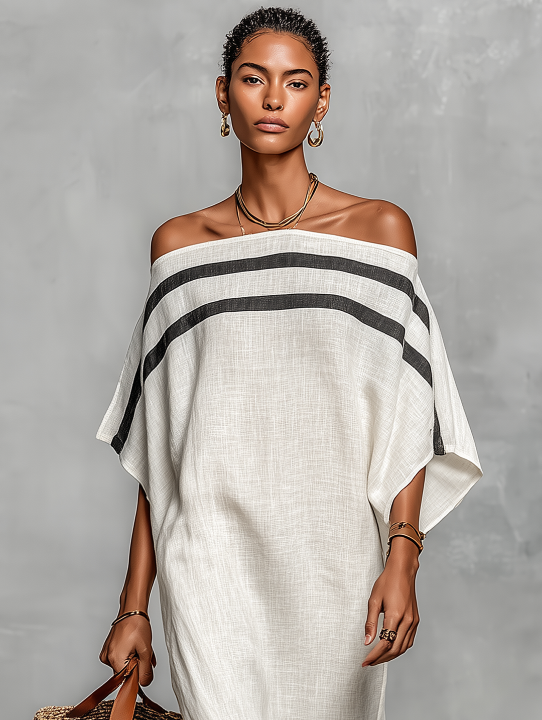 Maxi Vestido Minimalista de Lino