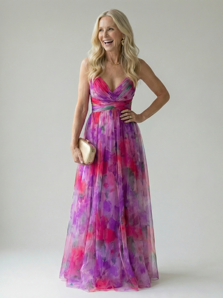 Isabella™ | Vestido Maxi Envolvente