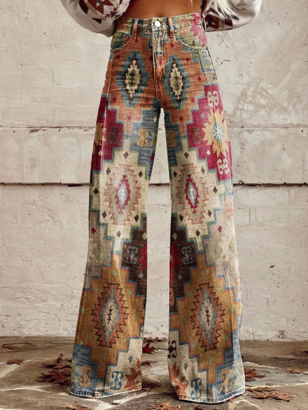 Léa™ | Pantalones Retro Elegantes