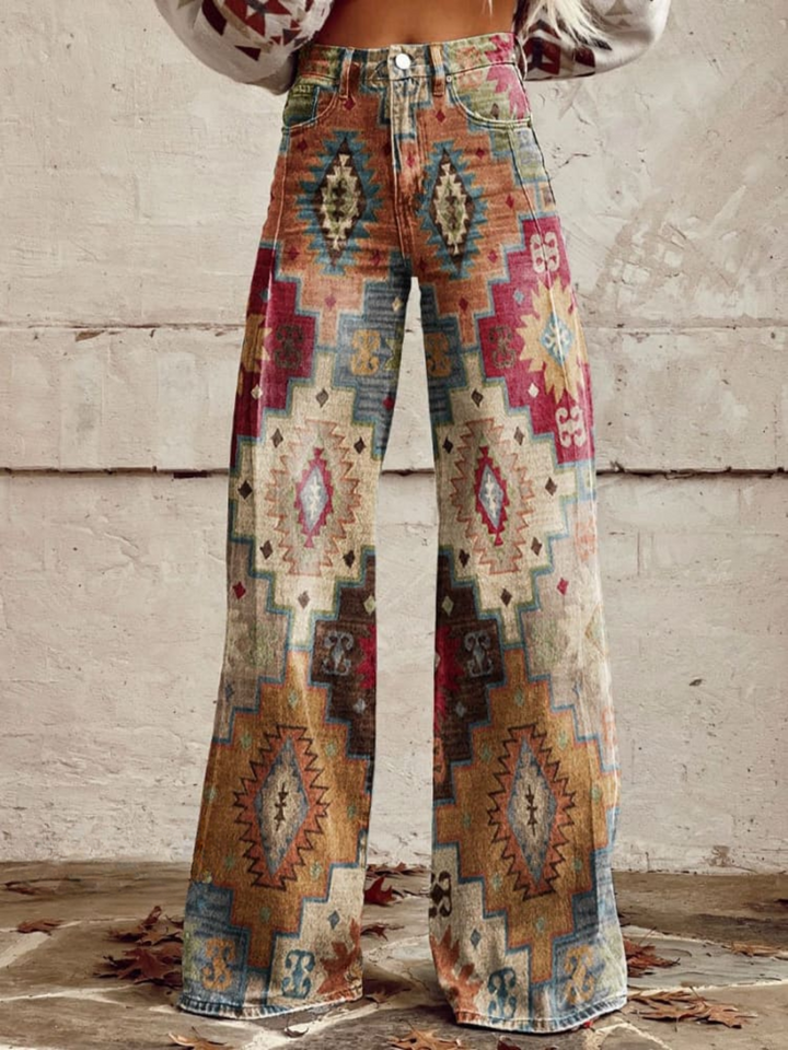 Léa™ | Pantalones Retro Elegantes