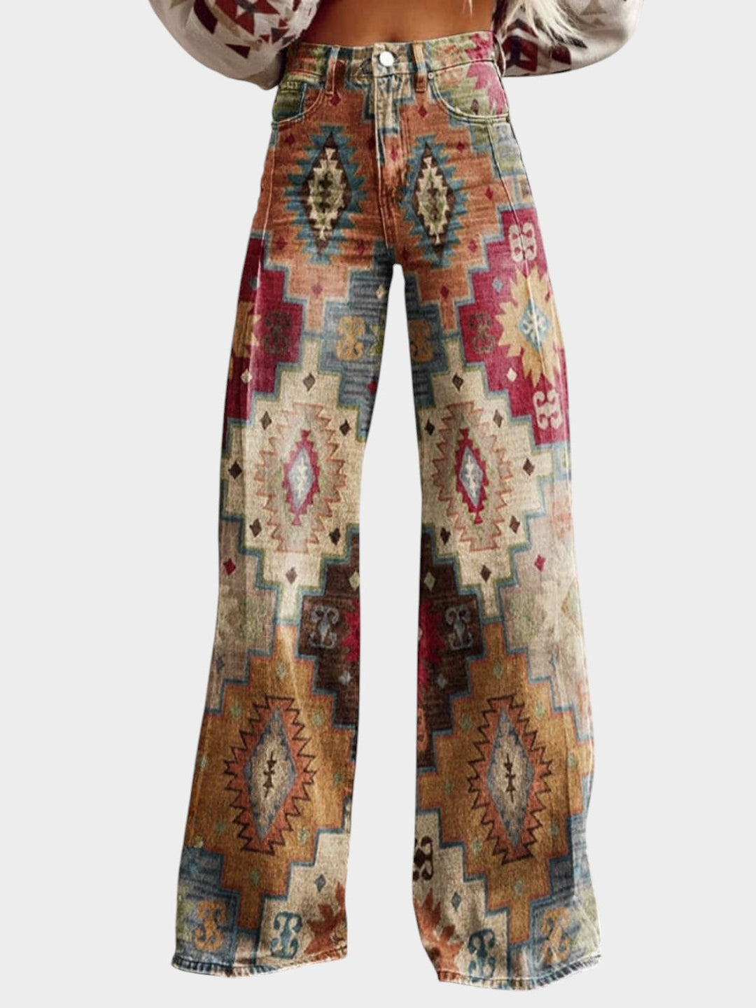 Léa™ | Pantalones Retro Elegantes