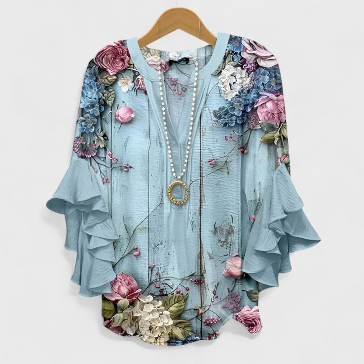 Elisabet - Blusa De Verano Para Ocasiones Especiales