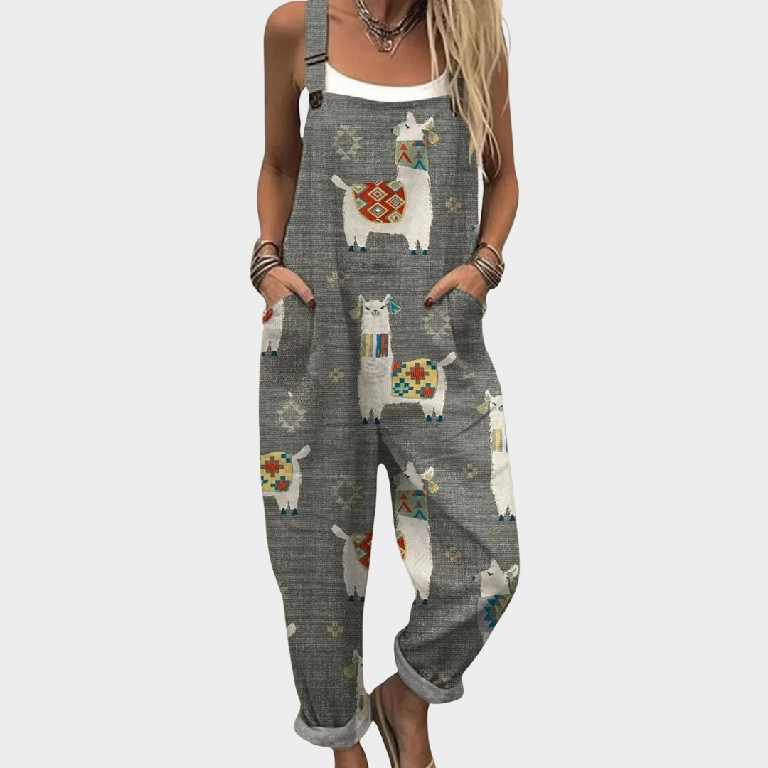 Mono con estampado y cómodo
