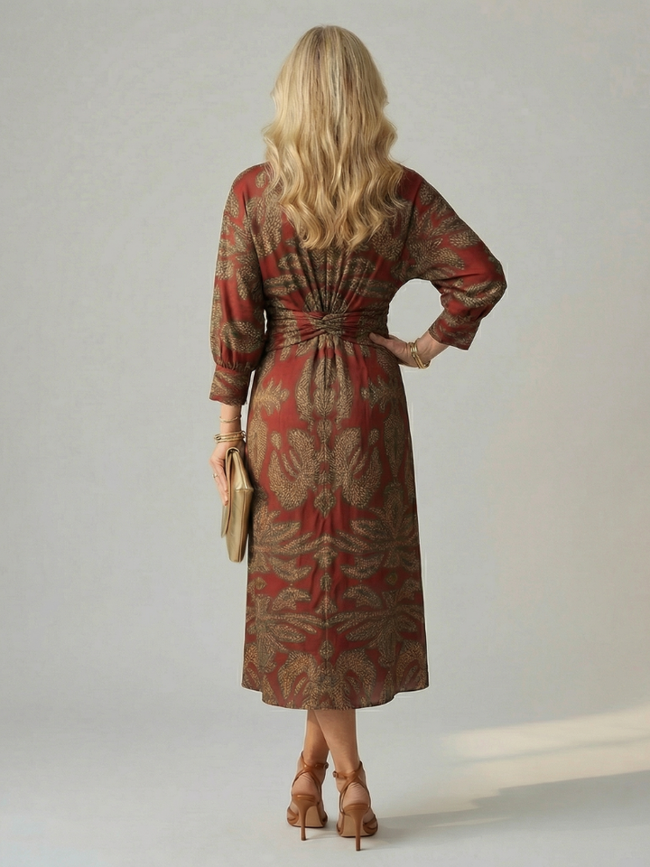 Valentina™ | Vestido midi cruzado