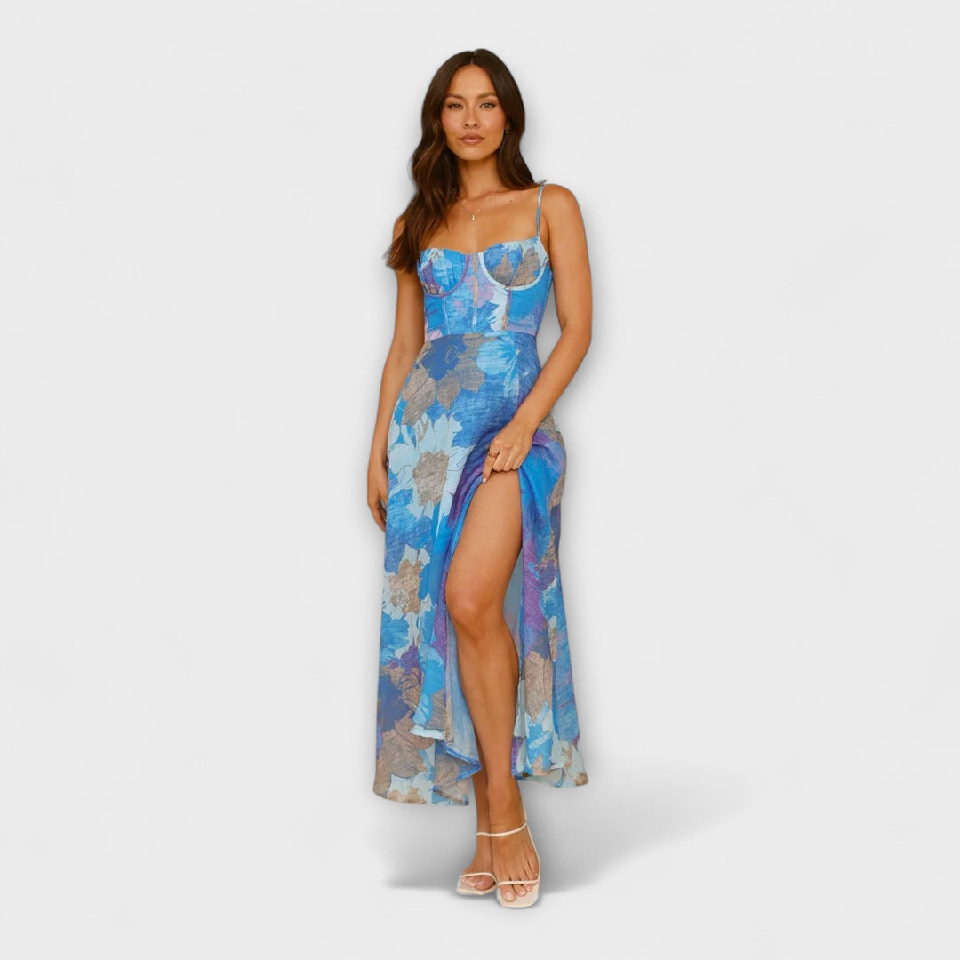 Audrey - Vestido con estampado floral para mujer - Estiloso y atractivo