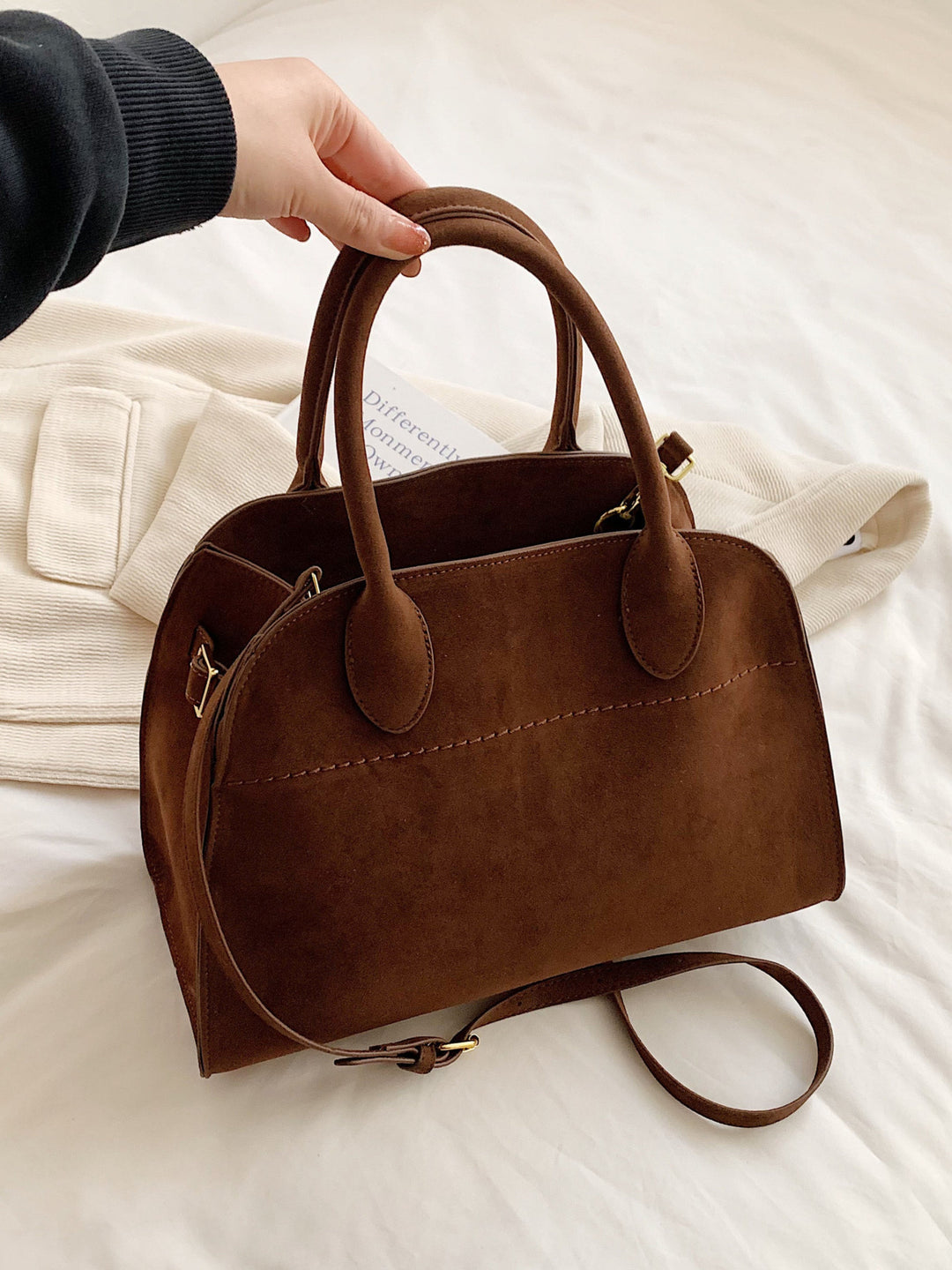 Bolso de Mano de Ante Beatrix