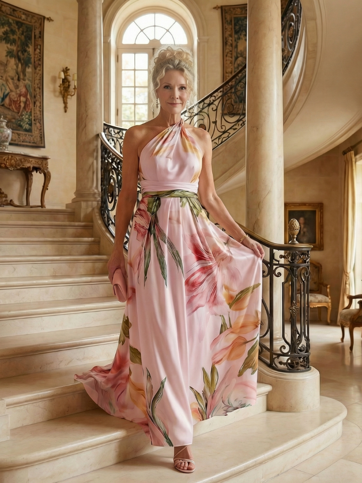 Emilia™ | Vestido Maxi Floral