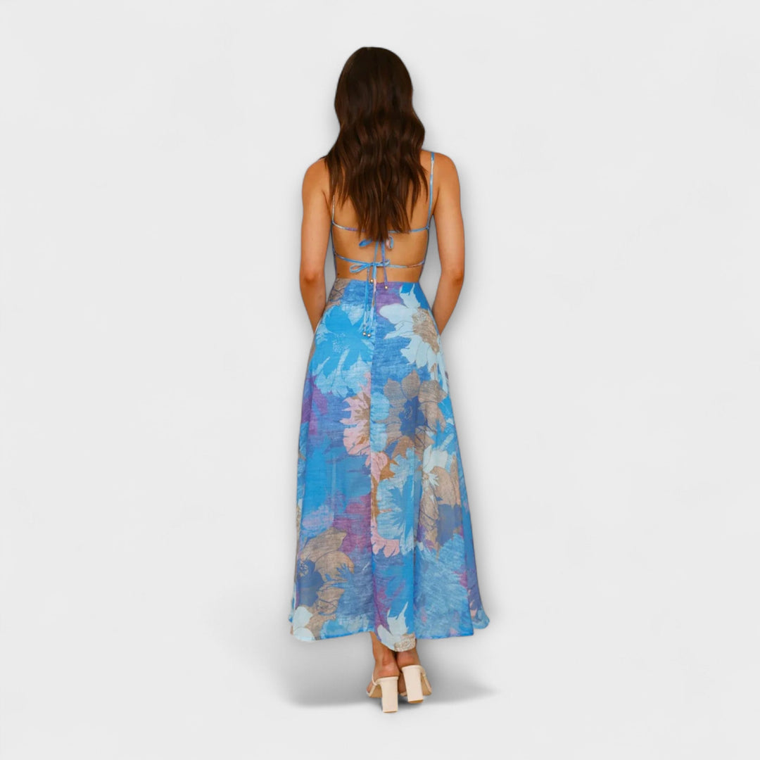 Audrey - Vestido con estampado floral para mujer - Estiloso y atractivo