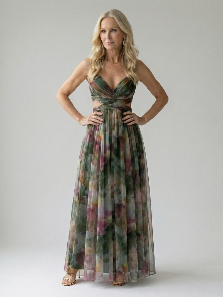 Isabella™ | Vestido Maxi Envolvente