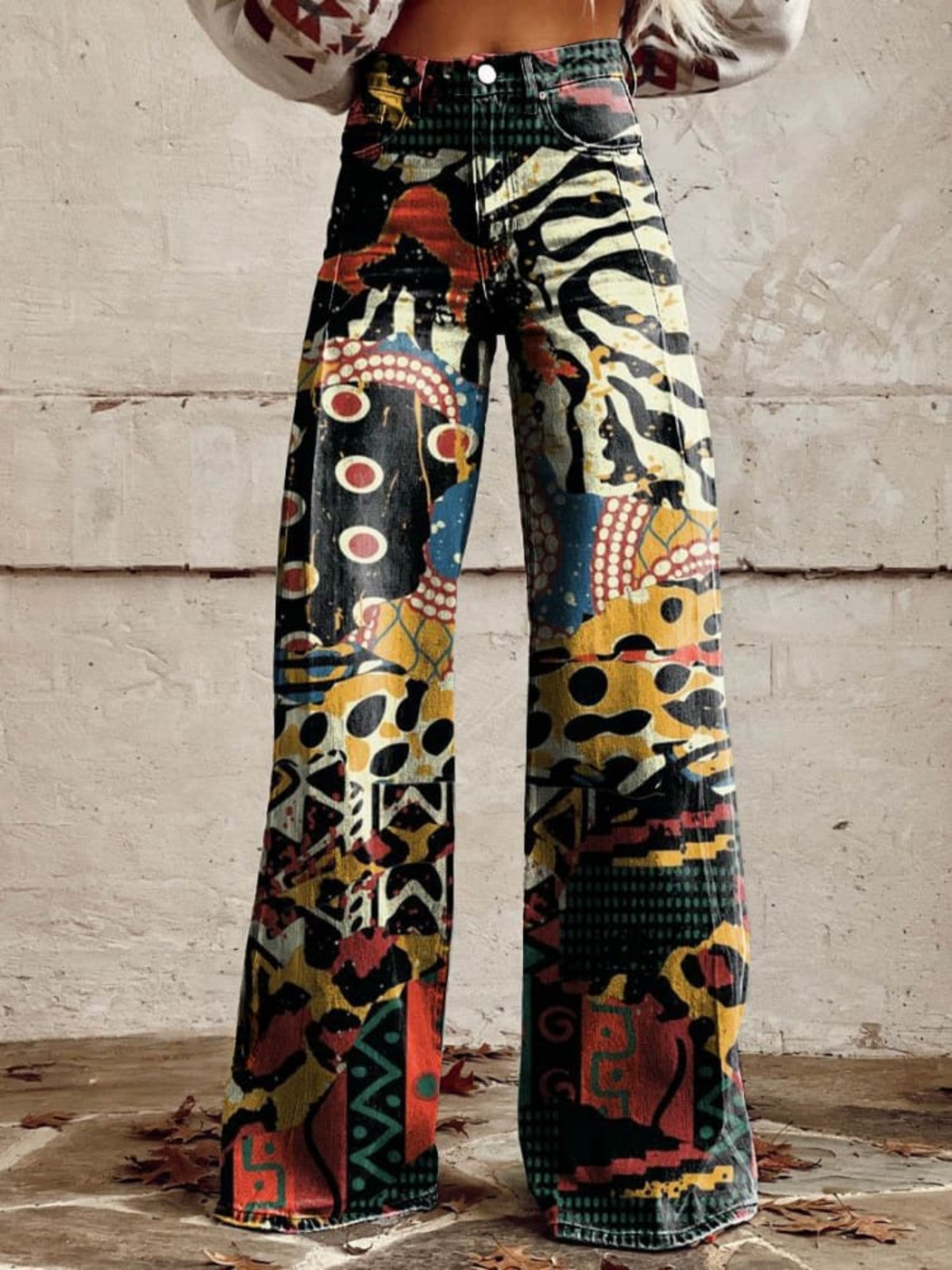 Élodie™ | Pantalones Anchos Elegantes