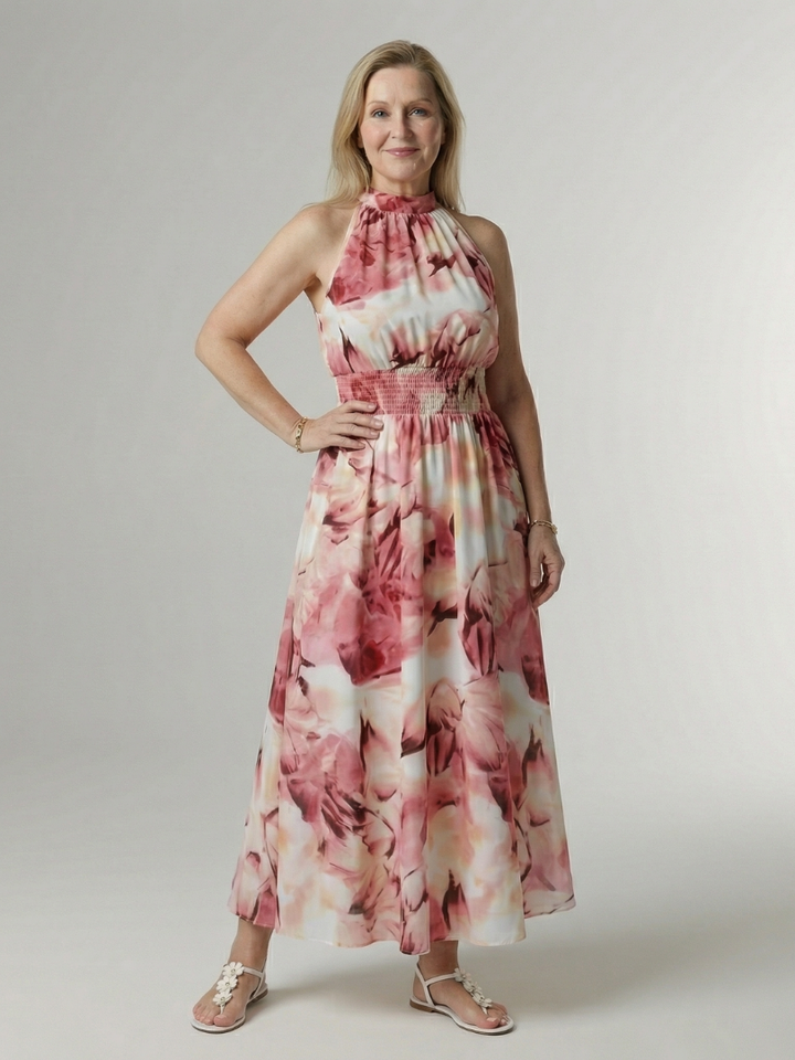 Beatriz™ | Vestido Midi Halter