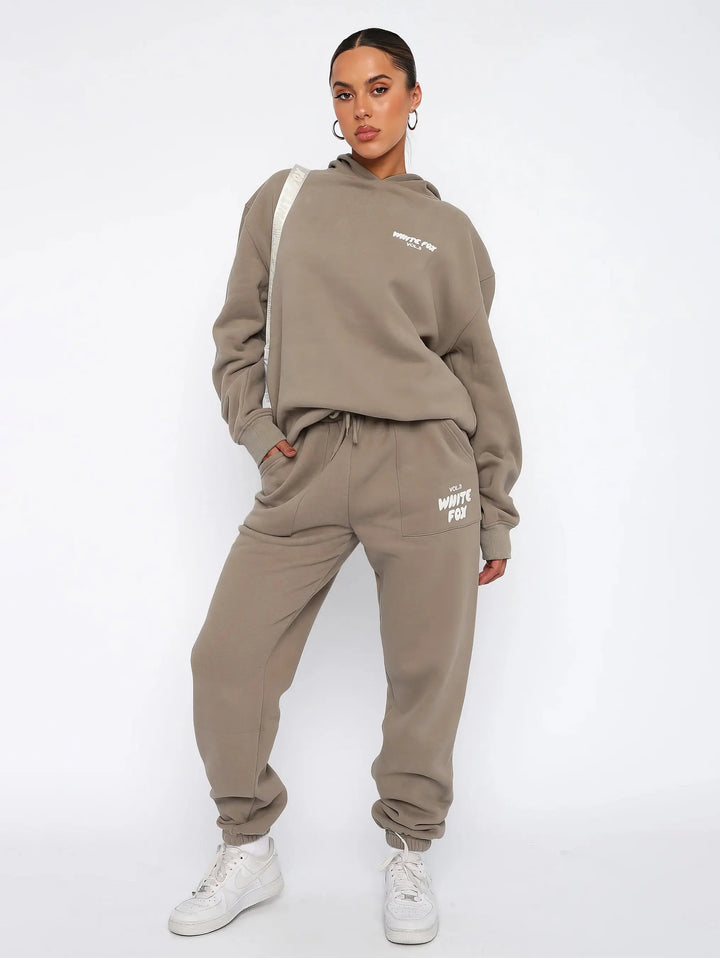 Conjunto de Sudadera y Jogger de Ajuste Relajado para Comodidad Diaria