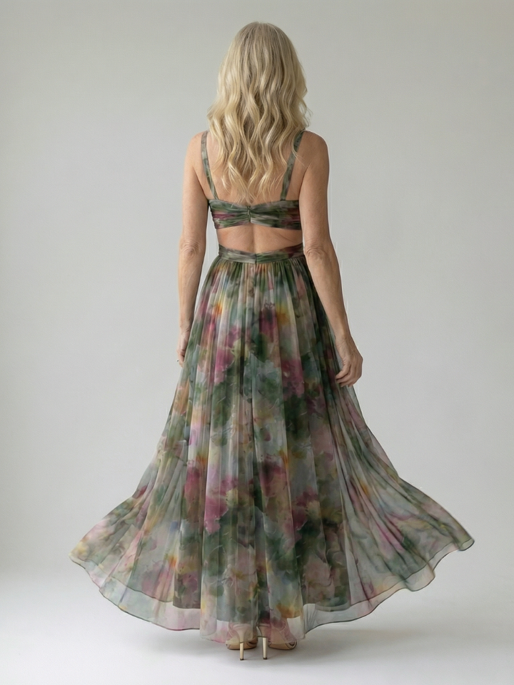 Isabella™ | Vestido Maxi Envolvente