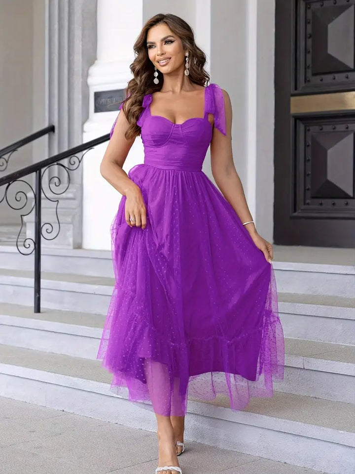 Carmen - Elegante Vestido de Red