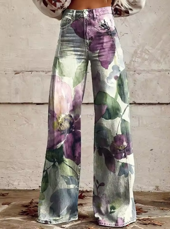Alessia™ | Pantalones Boho Retro Chic