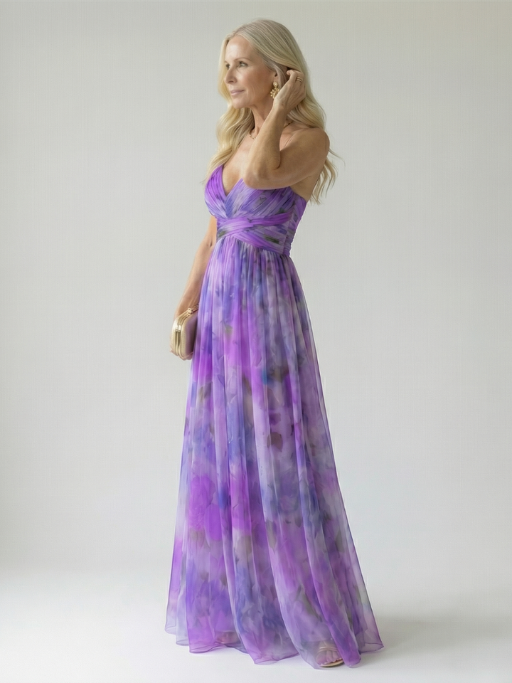 Isabella™ | Vestido Maxi Envolvente