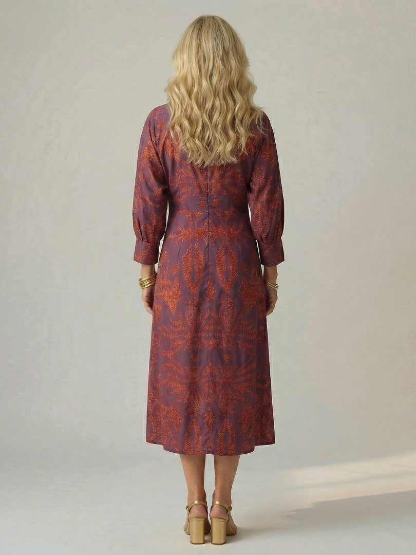Valentina™ | Vestido midi cruzado