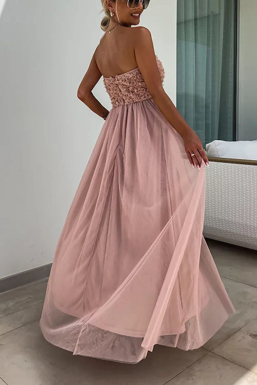 Ari - Vestido maxi de corte elegante