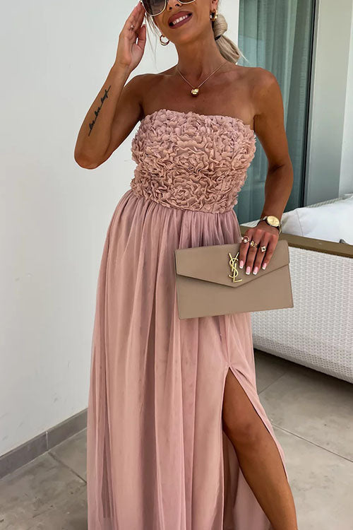 Ari - Vestido maxi de corte elegante