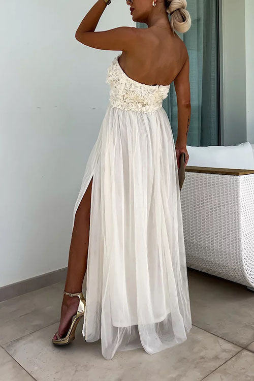 Ari - Vestido maxi de corte elegante