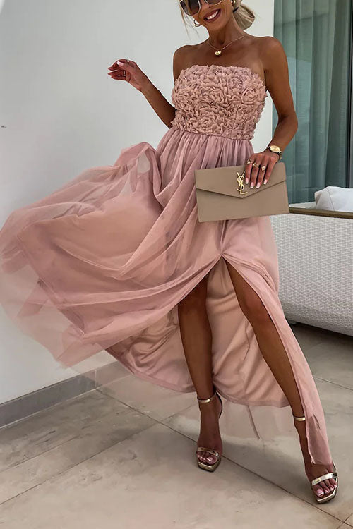 Ari - Vestido maxi de corte elegante