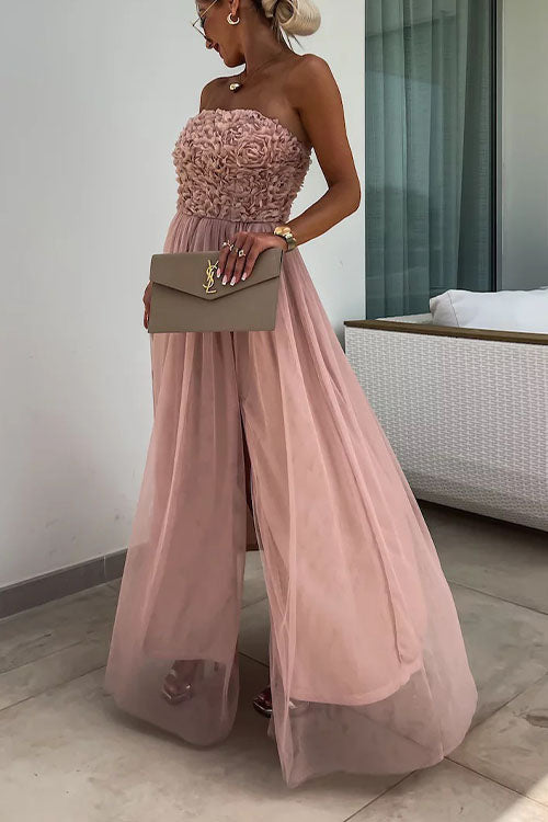 Ari - Vestido maxi de corte elegante