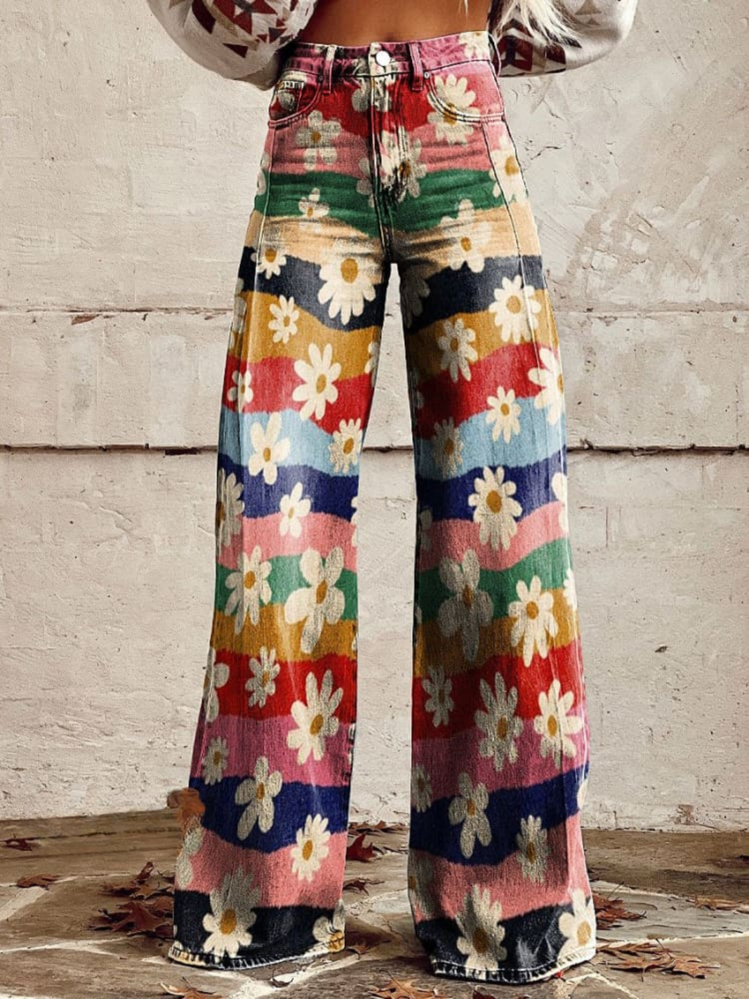 Léon™ | Pantalones Florales Elegantes