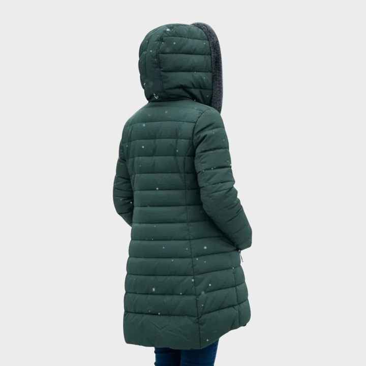Maja – Elegante abrigo de invierno con forro para un lujo sin preocupaciones
