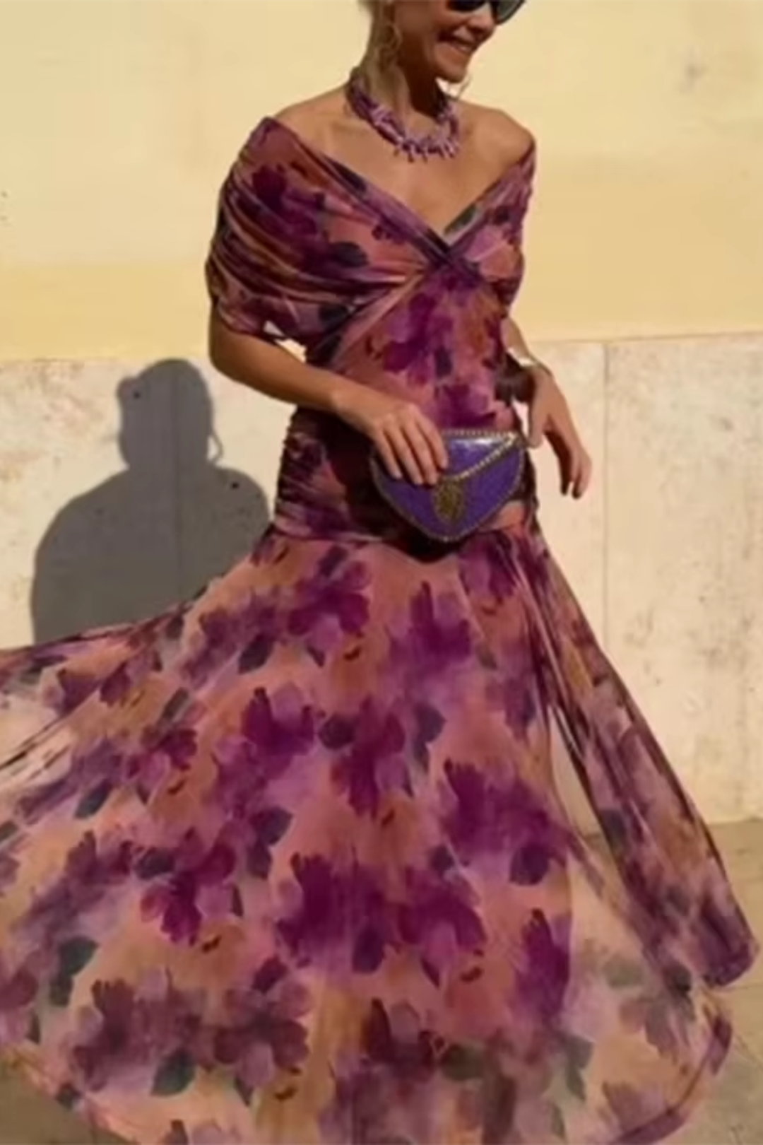 Valentina | Maxi Dress with V-Neck
