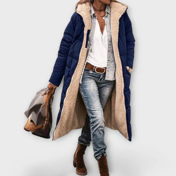 Kora - Chaqueta cálida con forro de pelo