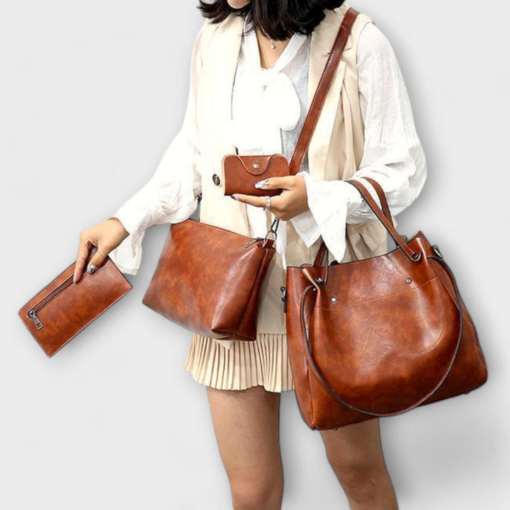 Azura - Conjunto de 4 Bolsos Vintage