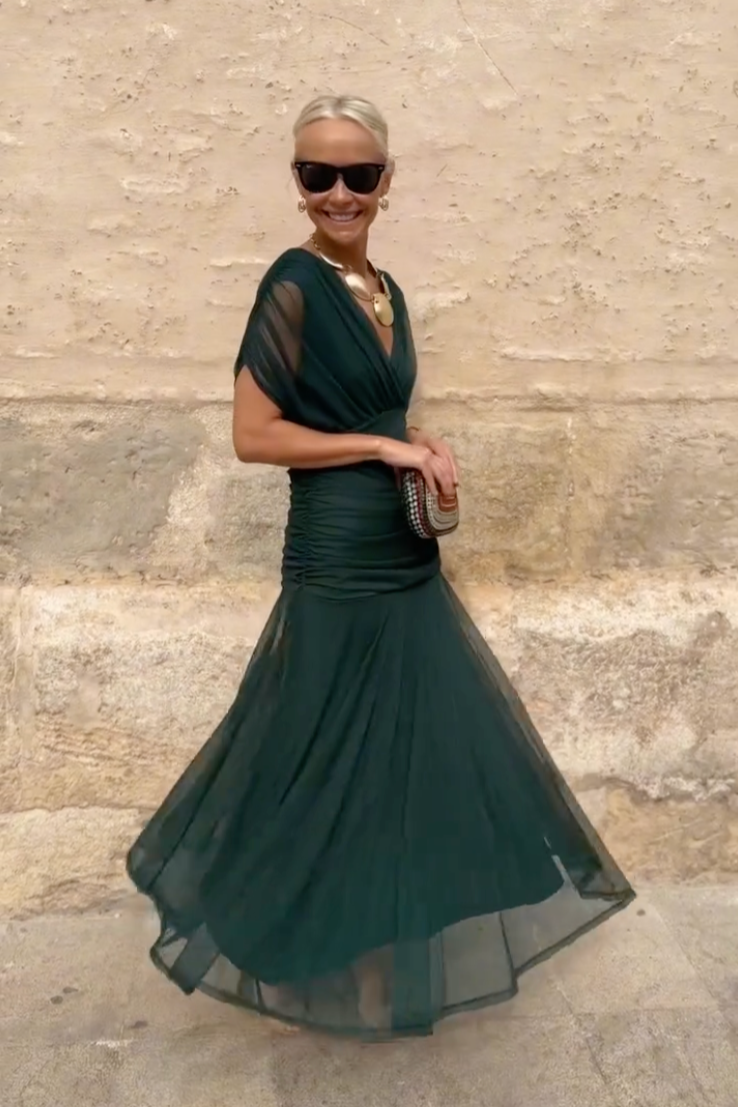 Valentina | Maxi Dress with V-Neck