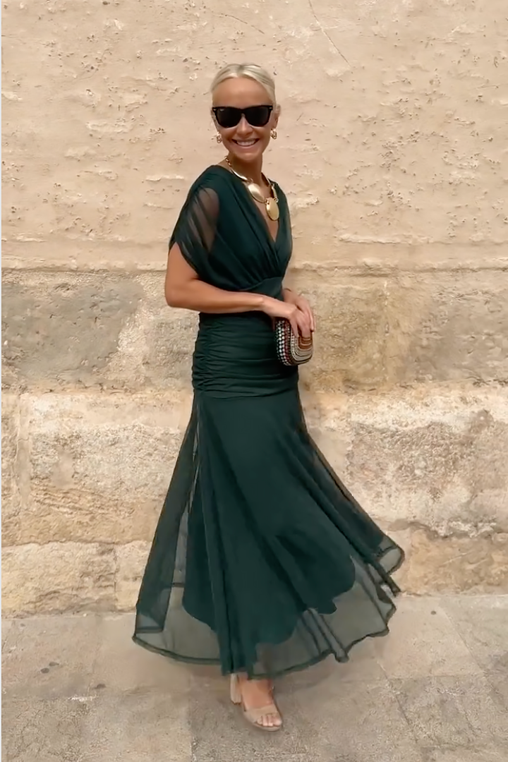 Valentina | Maxi Dress with V-Neck
