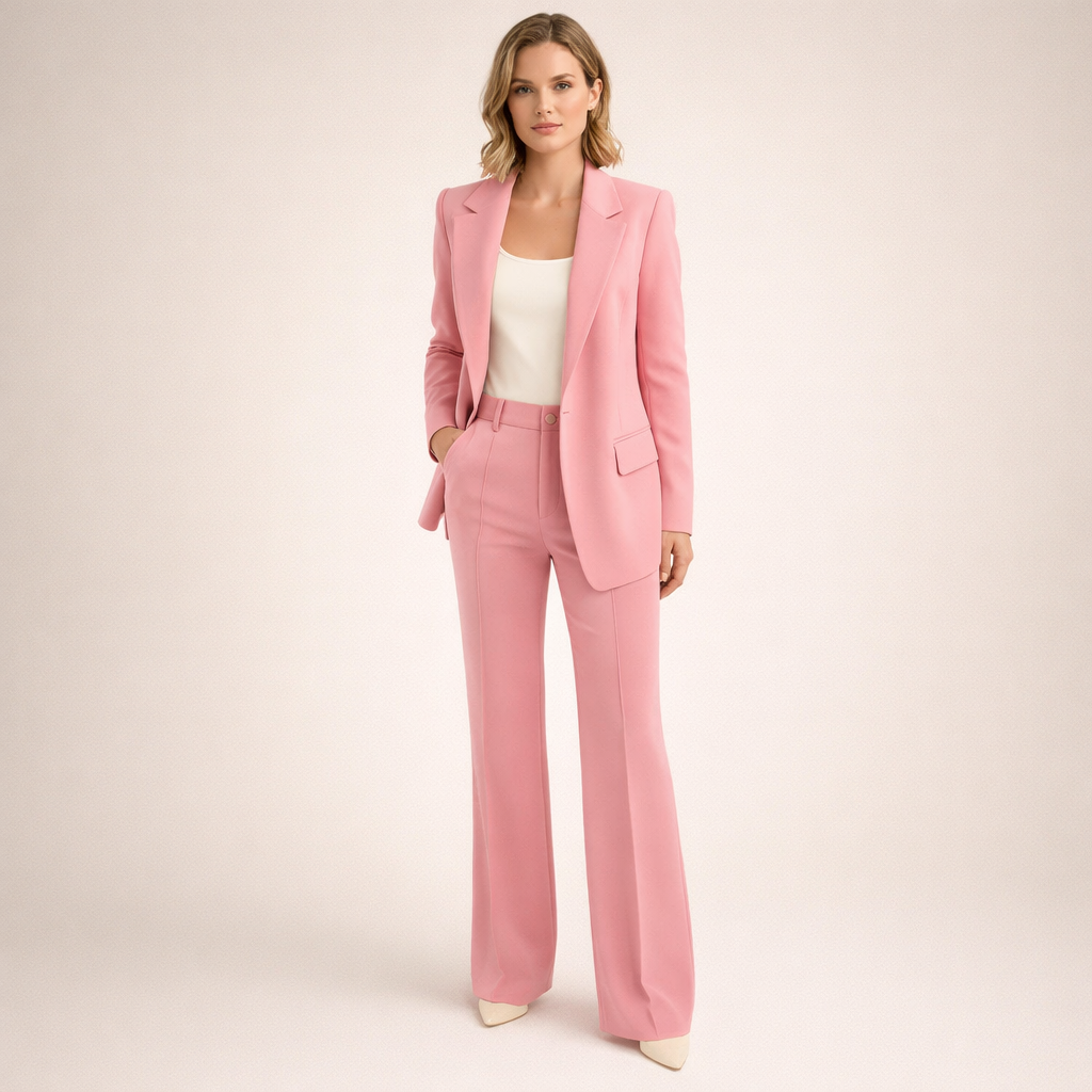 Vanessa™ | Elegante conjunto de traje con pantalones acampanados
