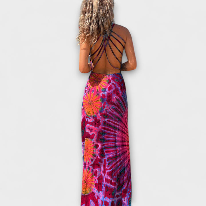 Ronja - La Bamba Vestido Maxi con estampado tie-dye