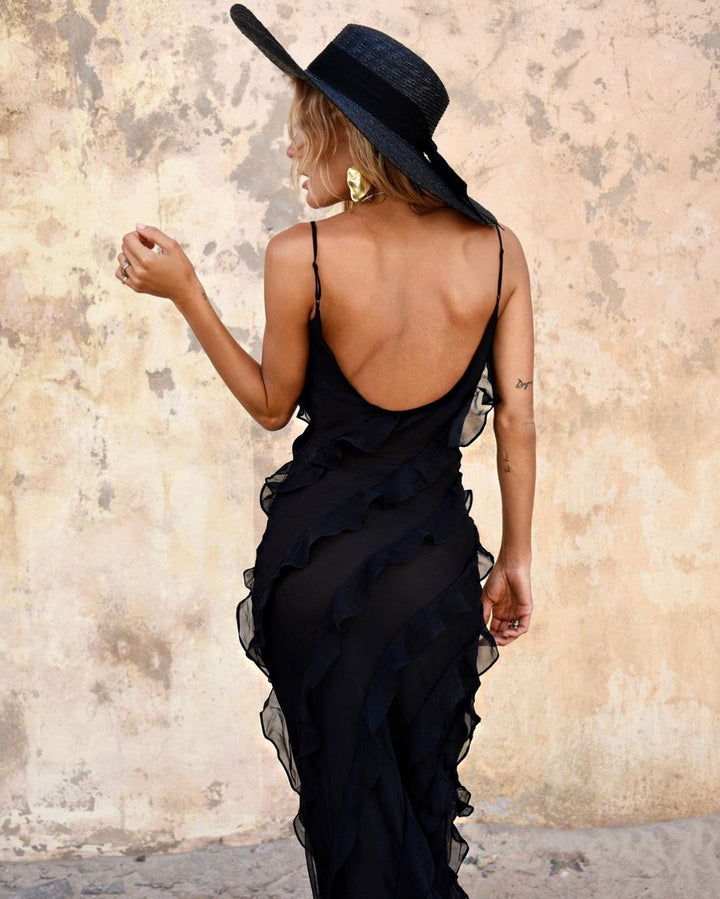 Zara - Maxi Dress with Ruffles