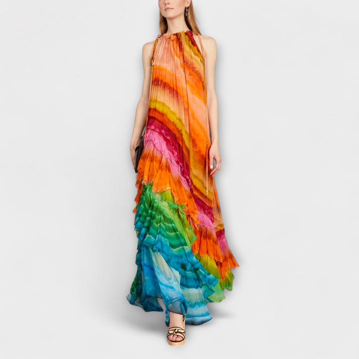 Iris - Vestido con volantes