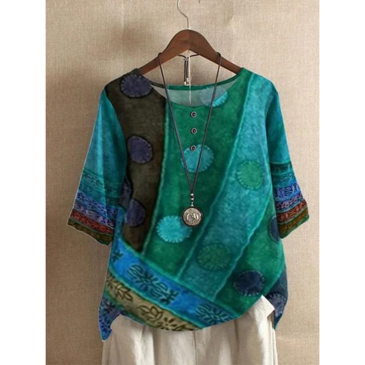 Valerie - top boho multicolor
