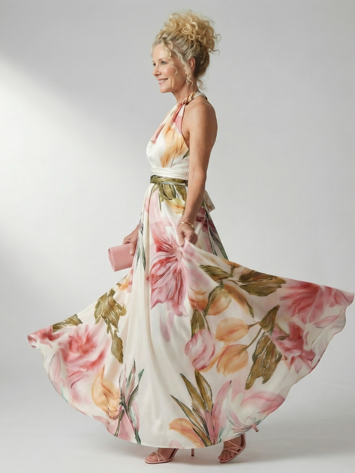 Emilia™ | Vestido Maxi Floral