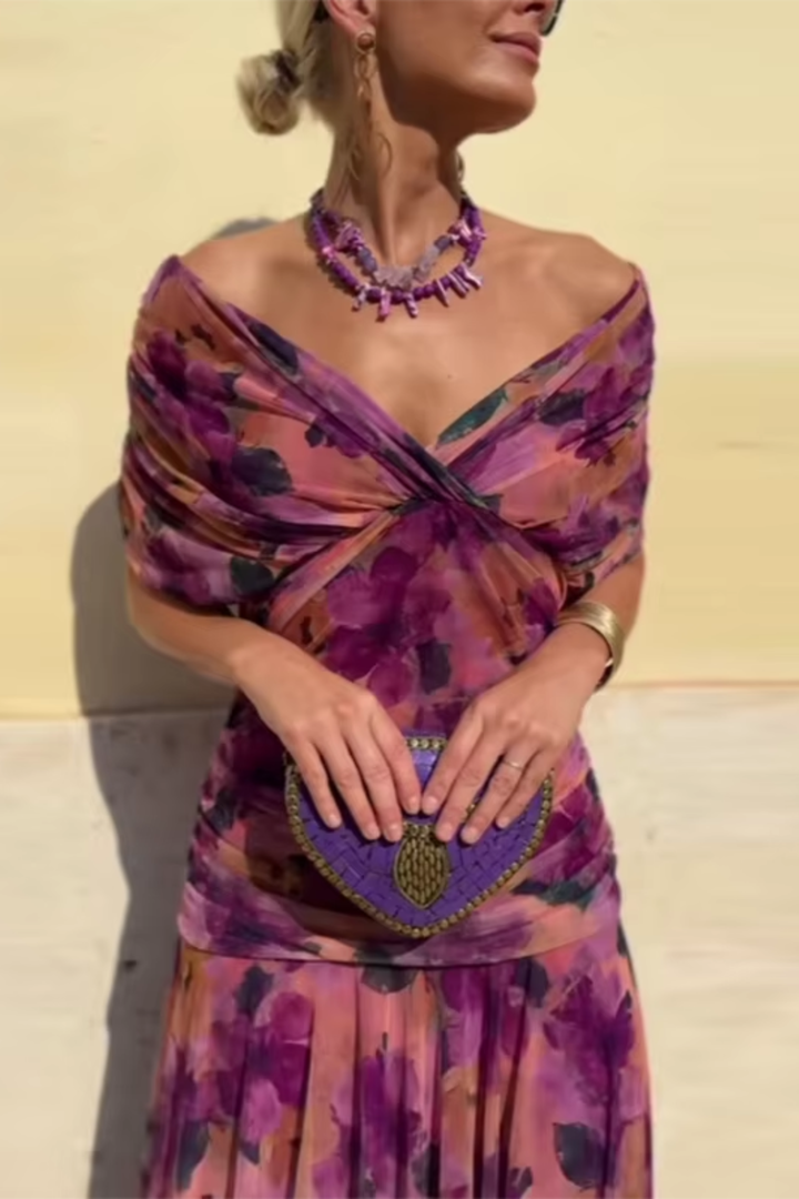 Valentina | Maxi Dress with V-Neck
