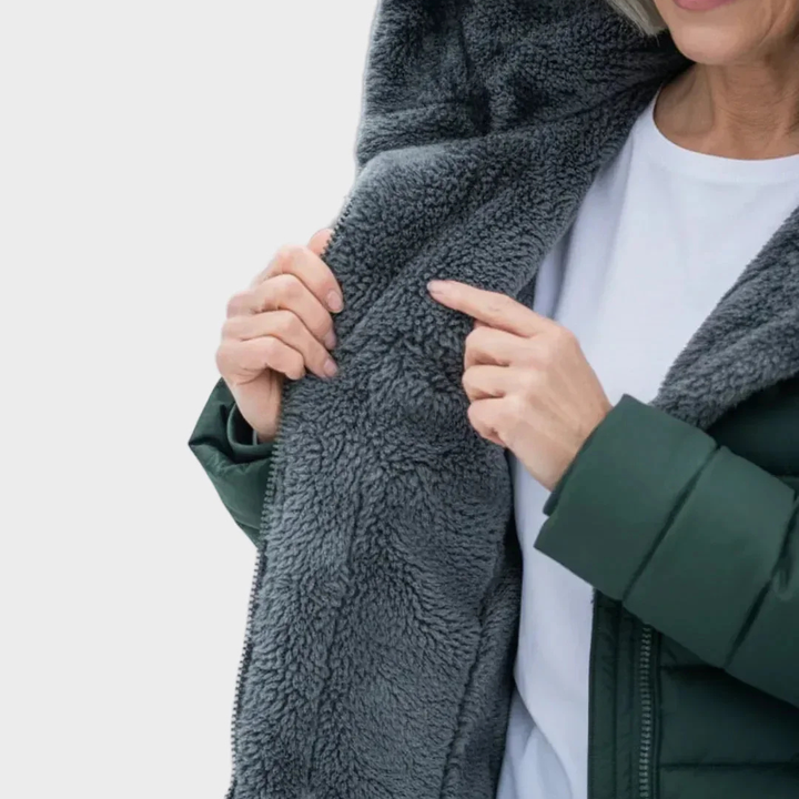 Maja – Elegante abrigo de invierno con forro para un lujo sin preocupaciones