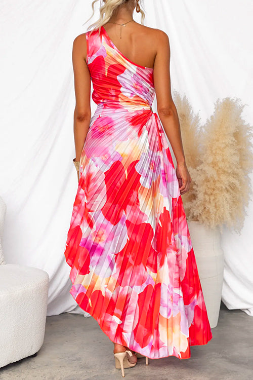 Kacie - Vestido Maxi Plisado para el Verano