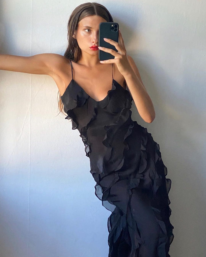 Zara - Maxi Dress with Ruffles