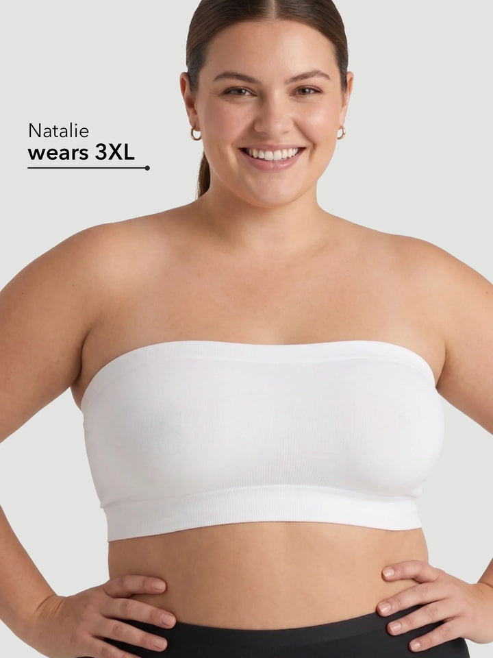 Sujetador Bandeau Convertible sin Tirantes