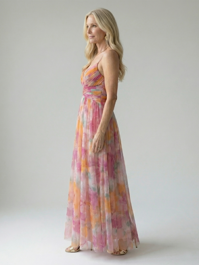 Isabella™ | Vestido Maxi Envolvente