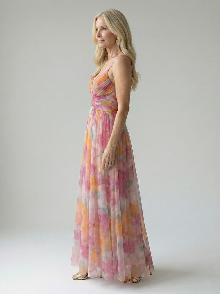 Isabella™ | Vestido Maxi Envolvente