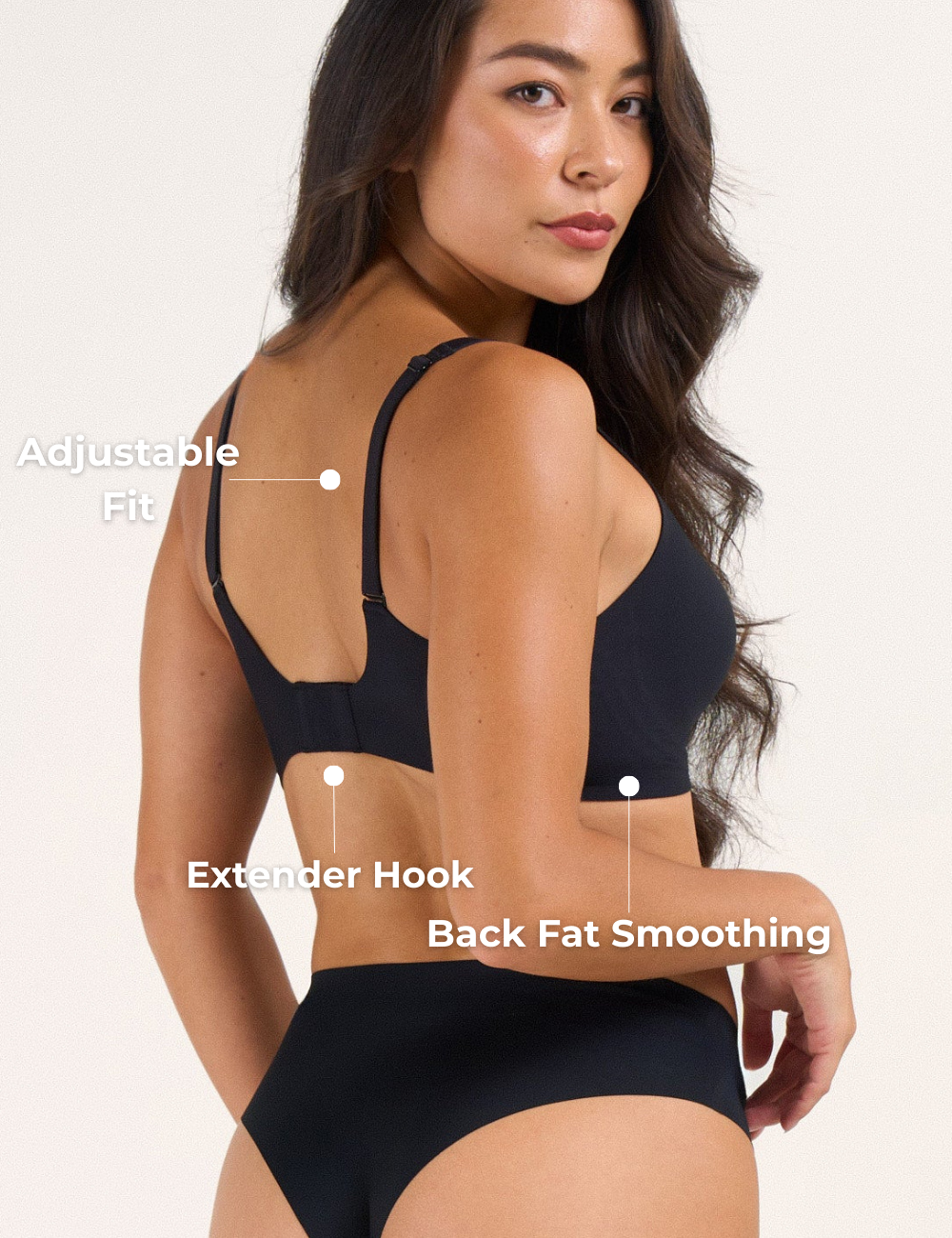 Sujetador Push-Up sin Costuras con Escote Profundo