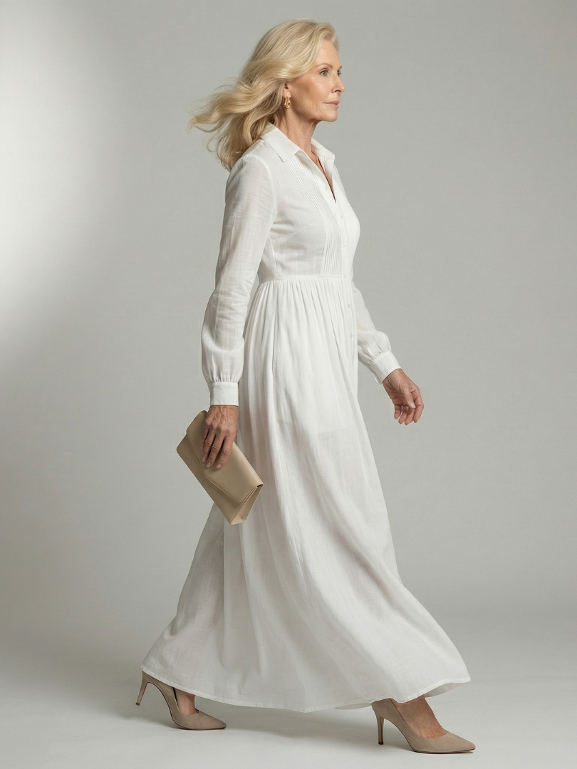 Fernanda™ | Vestido maxi vaporoso