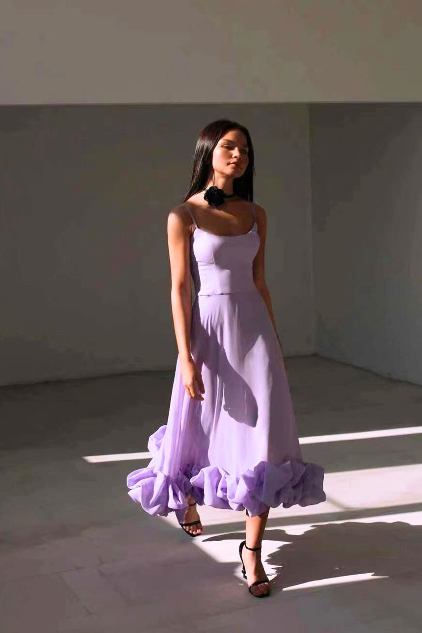 Blair - Vestido Midi Elegante y Fluido